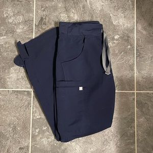 Navy Blue Fig Pants XXS Petite
